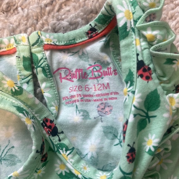 Ruffle Butts Summer Set, 6-12 months - Picture 6 of 7